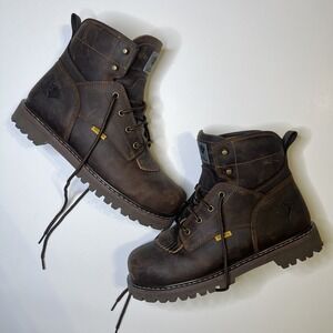 Herman Survivors Men's 11 Steel Toe Work Boots Waterproof Thinsulate 200g NWOB